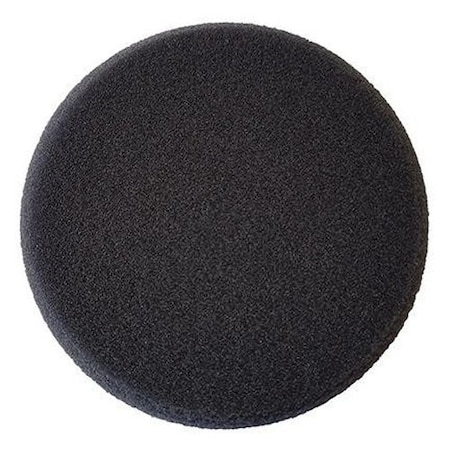 Wizards Products 12 DA Polisher Buffing Pad, Foam Gray 11233